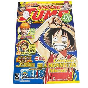 📦 Shonen Jump Magazine Manga (Viz Media, April 2007, Volume 5, Issue 4, 376 Pgs